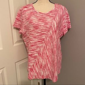 CHICO’S Space Dye Dolman Sleeve Sweatshirt Top